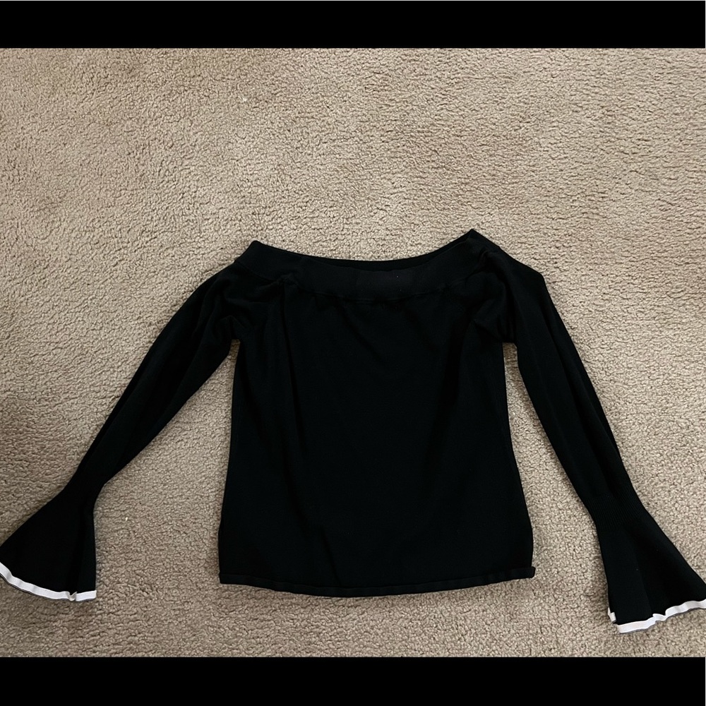 Off the shoulder sweater